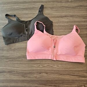 Old Navy zip front nursing sports bra